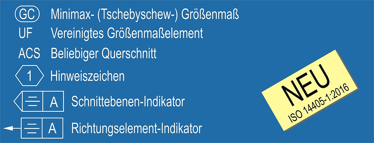 ISO 14405-1: Neue Werkzeuge für die dimensionelle Tolerierung