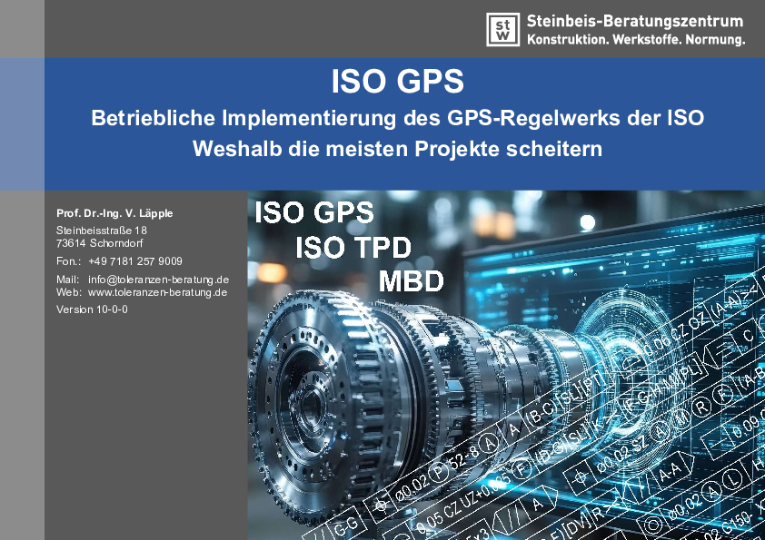 ISO GPS Broschüre Betriebliche Implementierung