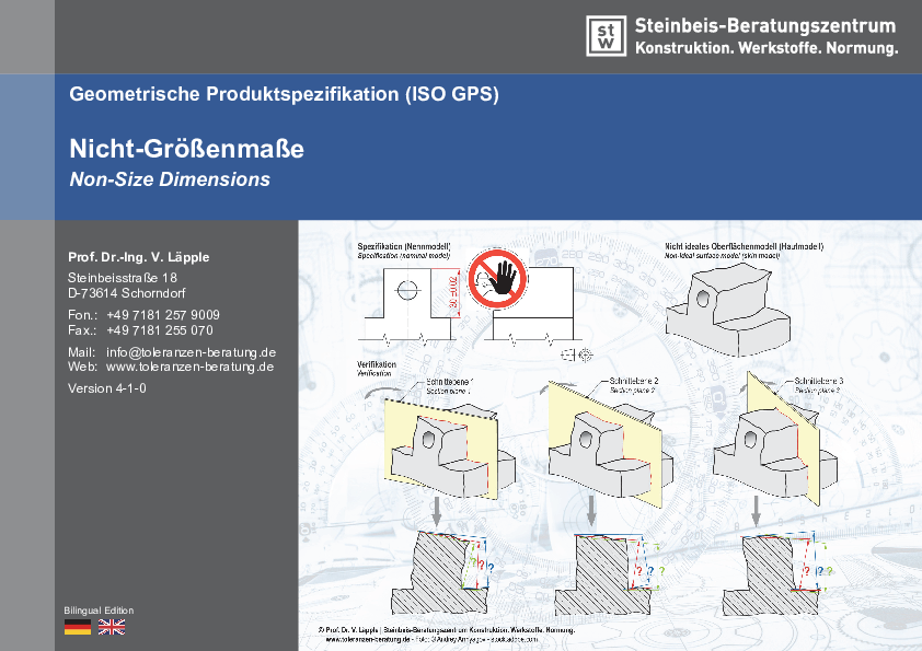 Seminar, Geometrische Produktspezifikation, ISO GPS, ISO TPD, Maßtoleranzen, Formtoleranzen, Richtungstoleranzen, Ortstoleranzen, dimensionelle Toleranzen, geometrische Toleranzen, Produktspezifikation, Technische Zeichnung, ISO 8015, ISO 1101, ISO 5459